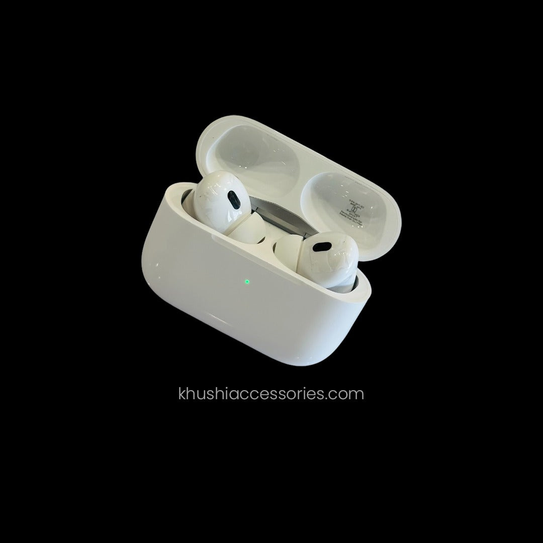 Khushi AirPods Pro 2nd generation |FREE Leather Protective Cover ( 6 Months Warranty )