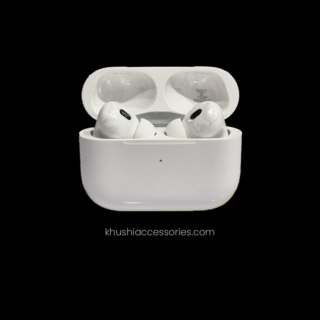 Khushi AirPods Pro 2nd generation |FREE Leather Protective Cover ( 6 Months Warranty )